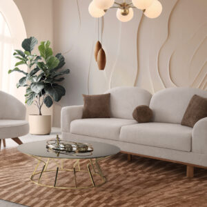 Puffy koltuk Takımı Kahve - Image 3