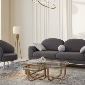 Puffy koltuk Takımı Gri - Image 3